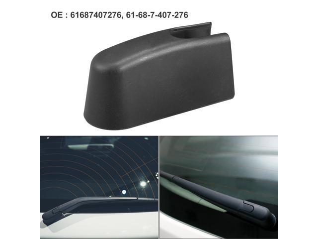 Rear Windshield Wiper Arm Nut Cover Cap Fit for BMW X3 - Pack of 1 Black