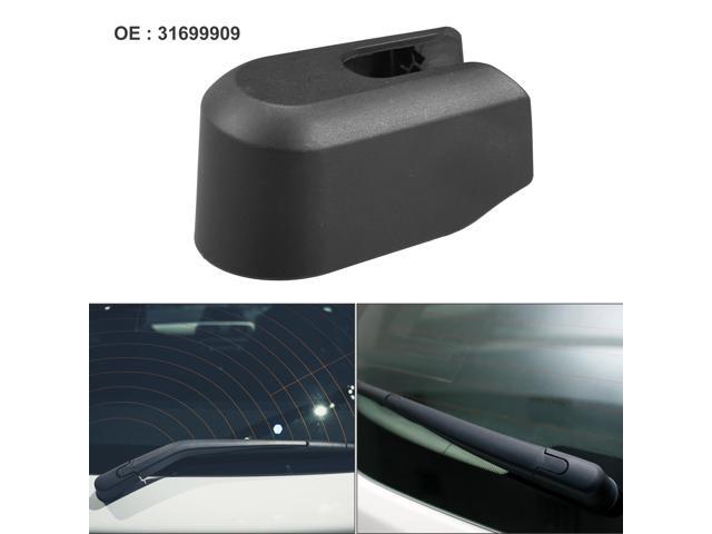 Rear Windshield Wiper Arm Nut Cover Cap Fit for Volvo V90 - Pack of 1 Black