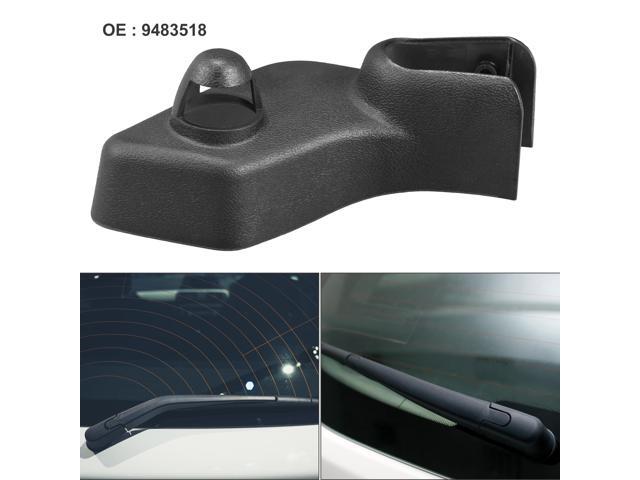 Rear Windshield Wiper Arm Nut Cover Cap Fit for Volvo V70 XC - Pack of 1 Black