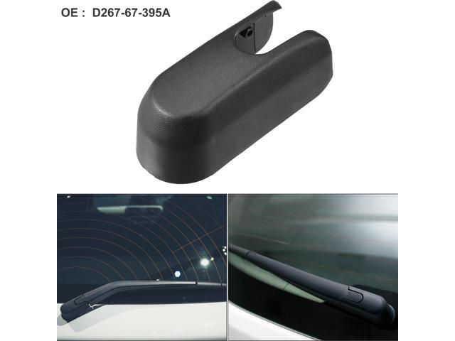 Car Rear Windshield Wiper Arm Cover Cap Fit for MAZDA 6 Estate - Pack of 1 Black