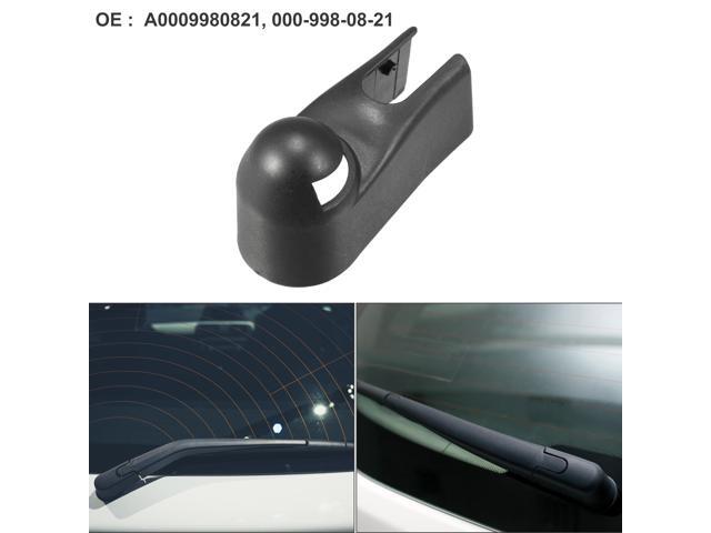 Car Rear Windshield Wiper Arm Cover Cap Fit for Mercedes-Benz A150 A160 A170 A180 A200 W169 - Pack of 1 Black