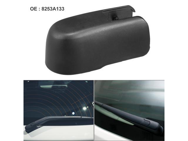 Rear Windshield Glass Wiper Arm Nut Cover Cap Fit for Mitsubishi Outlander - Pack of 1 Black