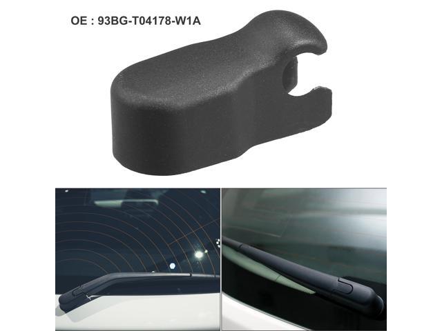 Rear Windshield Wiper Arm Nut Cover Cap Fit for Ford C-Max - Pack of 1 Black