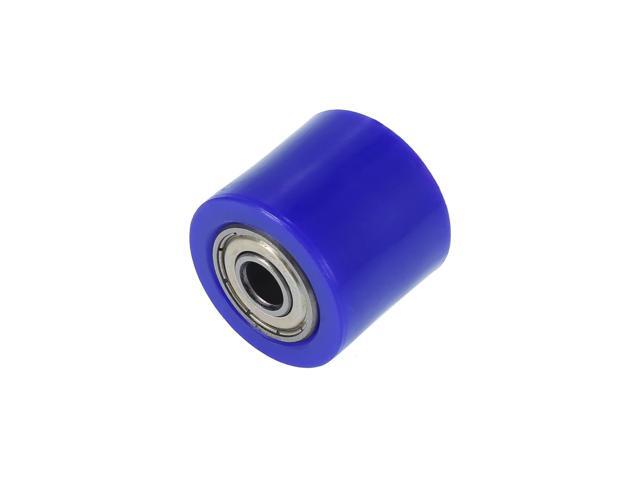 8mm Chain Pulley Roller Slider Wheel Guide for Motorcycle Street Bike ATVs Blue