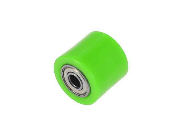 8mm Chain Pulley Roller Slider Wheel Guidefor Motorcycle Street Bike ATVs Green
