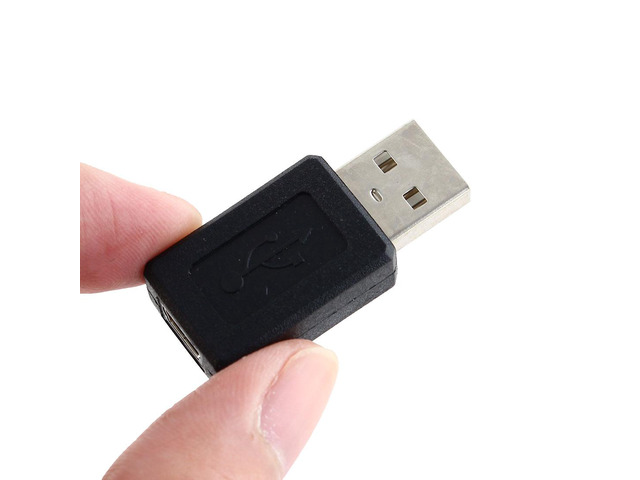 1 Pack PC Computer USB 2.0 A Male to USB B Mini 5 Pin Female Adapter Converter