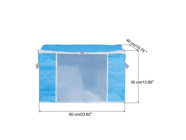 Clothes Storage Bag 2pcs, Clothes Storage Bins Foldable Closet Organizers Storage Containers with Reinforced Handles for Comforters, Blankets,...