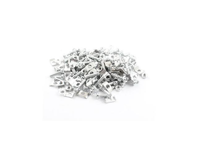 Gray DB9 9 Pins Female Connector Hood Cover Protection Cap 15 Pcs