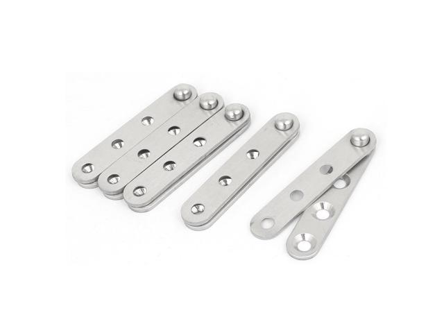 Photos - Other for repair Unique Bargains 60mm x 11mm x 9mm Stainless Steel 360 Degree Rotating Door Pivot Hinge 5pc 