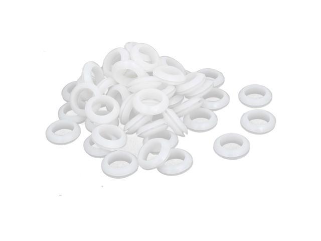 Photos - Other for repair Unique Bargains Double Sides Rubber Ring Sealing Grommet Wire Gasket White 18mm Inner Dia 