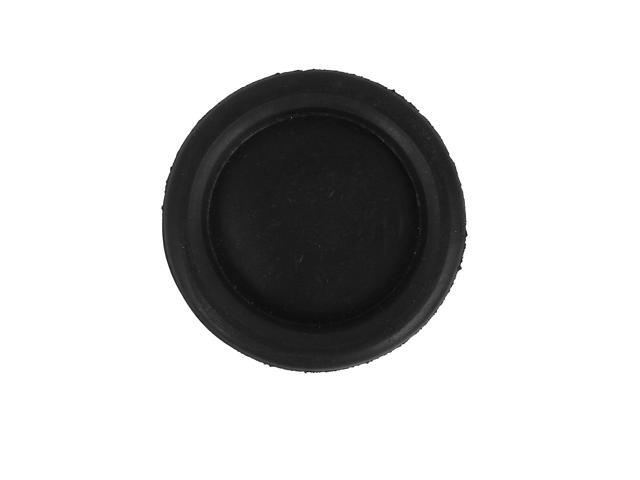 5pcs Black Rubber Closed Blind Blanking Hole Wire Cable Gasket Grommets 32mm
