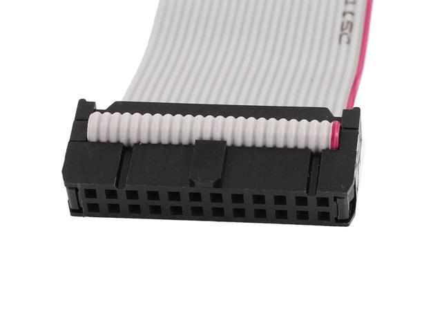 3 Pcs 2.54mm Pitch 24 Pin 24 Wire IDC Flat Ribbon Cable 50cm Length