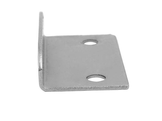 Unique BargainsHome Office Cabinet Drawer Metal Lock Strike Plates 39mm Length 30PCS