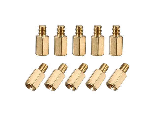 Photos - Other for repair Unique Bargains 10 Pcs PCB Motherboard Standoff Hex Spacer Screw Nut M3 Male 4mm to Female 