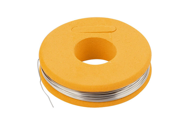 Unique Bargains Nichrome 80 Round 0.3mm 29 Gauge AWG 25ft Roll 4.87 Ohms/ft Heater Wire