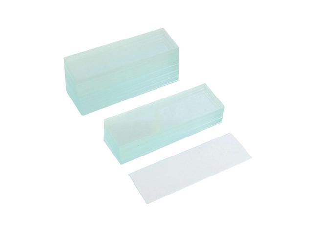 Blank Microscope Glass Slides 1'x3' 50Pcs Cover Slips