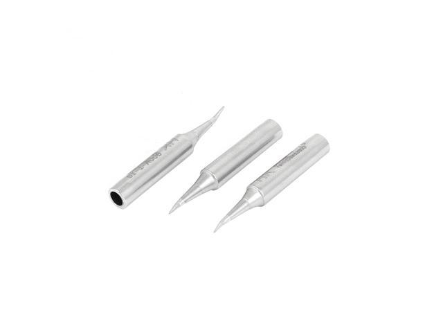 Photos - Soldering Tool Unique Bargains 900M-T-IS Rework Station Tool Pointy Curved Soldering Solder Iron Tip 3pcs 