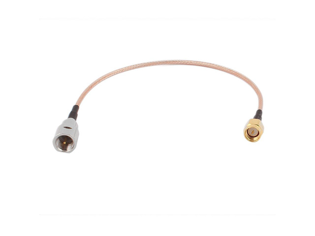 FME-J Male to SMA-J Male RG316 Coaxial Cable Pigtail 20cm