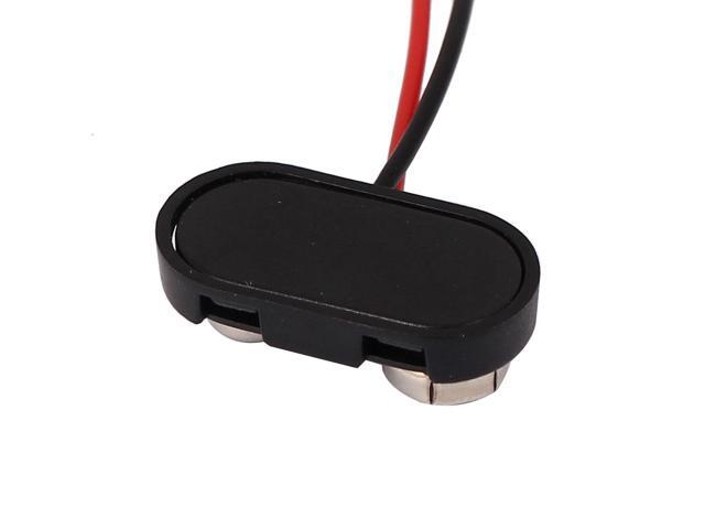 9V Block Battery Clip Plastic T-type Cap DIY Connector Holder Cables 15cm