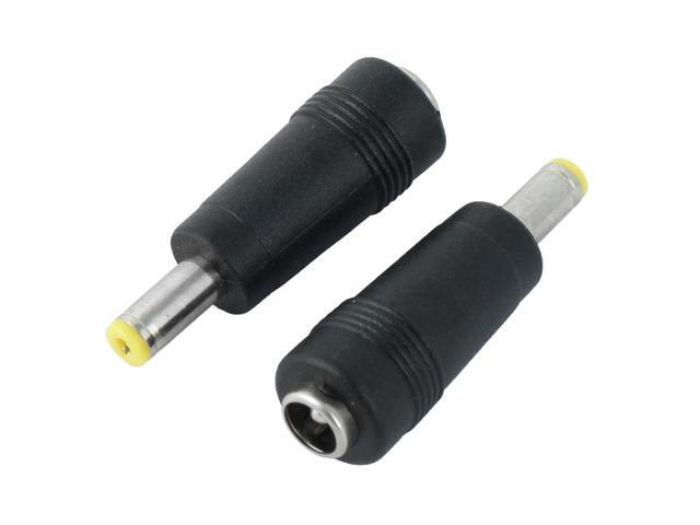5mm x 1.5mm Male Connector to 5.5mm x 2.1mm Female Jack DC Power Adapter 8PCS