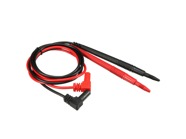 Unique Bargains 2pcs 95cm Test Wire Probe 1000V 10A 4mm Banana Plug Ultra Sharp