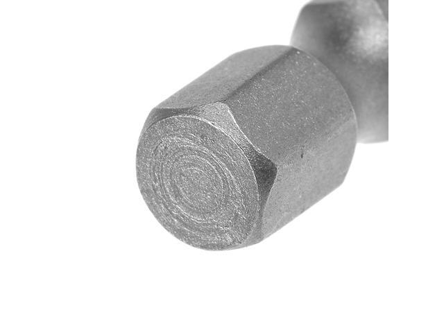 15pcs 50mm Long 1/4' Hex Shank T15 Magnetic Torx Head Screwdriver Bits S2 High Alloy Steel