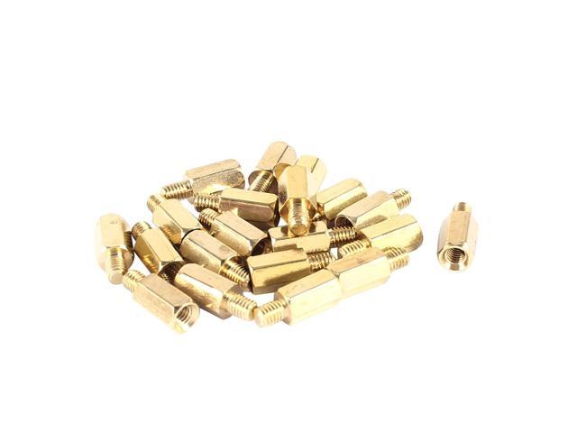 Photos - Other for repair Unique Bargains 20 Pcs PCB Motherboard Standoff Hex Spacer Screw Nut M3 Male 4mm to Female 