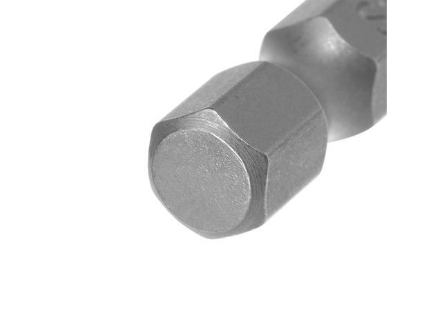 5pcs 50mm 1/4' Hex Shank T7 Magnetic Torx Head Security Screwdriver Bits S2