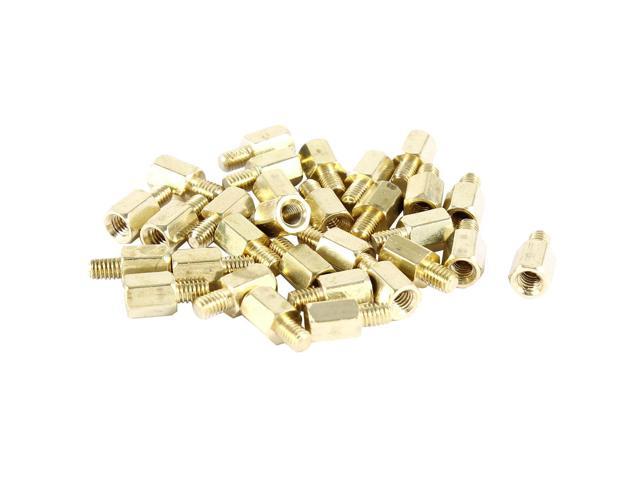 Photos - Other for repair Unique Bargains 30 Pcs PCB Motherboard Standoff Hex Spacer Screw Nut M3 Male 4mm to Female 