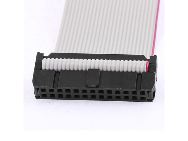 2.54mm Pitch 26 Pins 26 Wires F/F IDC Connector Flat Ribbon Cable 20 Inch Length