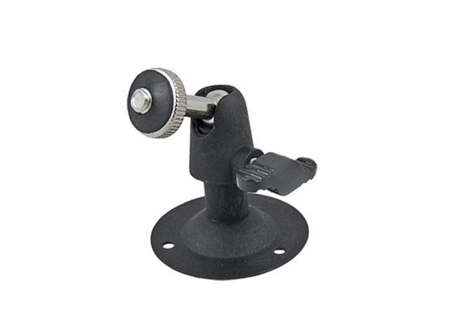 Unique Bargains 2.6' High Black Metal Wall Ceiling Mount Stand Bracket for Security CCTV Camera