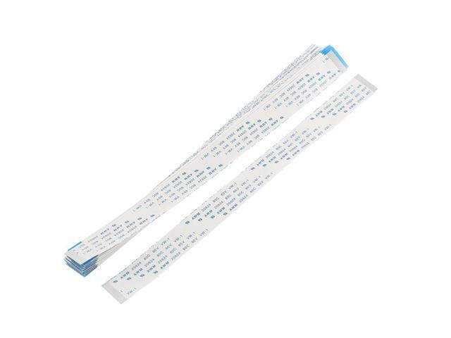 Unique Bargains 20Pcs 0.5mm Pitch 30 Pin AWM 20624 80C 60V VW-1 Flexible Flat Cable 200mm