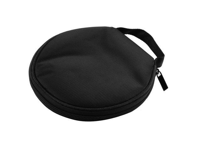 Unique Bargains Zip Up CD DVD 20 Disc Storage Carry Case Wallet Disk Cover Holder Bag Black