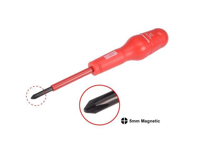 1000v Phillips Insulated Magnetic Electrical Screwdriver #1 x 3 Inch