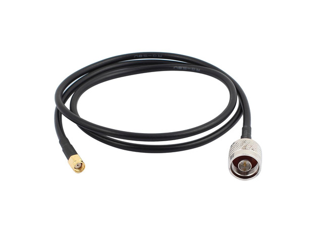 N Male to RP-SMA Female Adapter RG58 RF Pigtail Coaxial Cable 1M