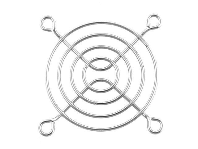 Unique Bargains Metal Wire Finger Grill for 60mm 6cm CPU DC Fan PC Guard Protector Silver Tone