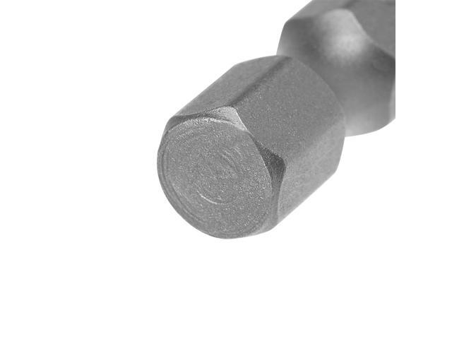 5Pcs 1/4' Hex Shank 50mm Length Magnetic Torx Security Head T27 Screwdriver Bits S2 Alloy Steel