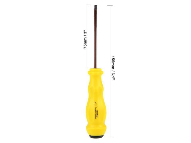 Magnetic T10 Torx Screwdriver with 3 Inch S2 Steel Shaft