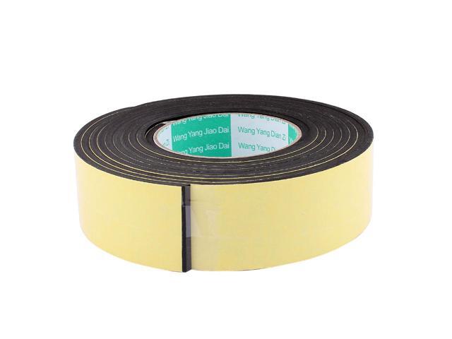 Unique Bargains 2 Pcs 45mmx4mm Single Sided Sponge Tape Adhesive Sticker Foam Glue Strip 10Ft