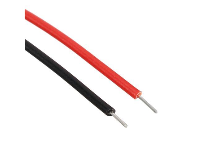 2pcs DC 9V Battery Clip T-Type Buckle Connector Plastic Shell Wire 10cm Long