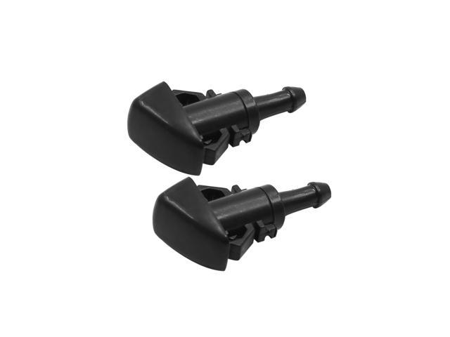 Photos - Other Power Tools Unique Bargains 2pcs Black Plastic Front Windshield Wiper Washer Nozzles 15878745 for Chev 