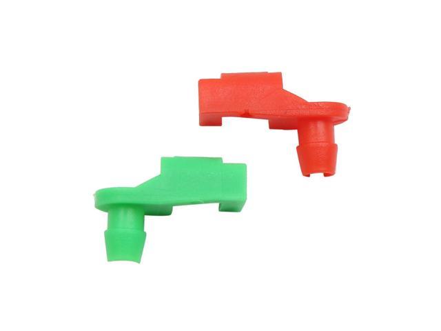 Photos - Other for repair Unique Bargains 2pcs Plastic Rivets Tailgate Handle Rod Clips Car Lock Fasteners for 1999 