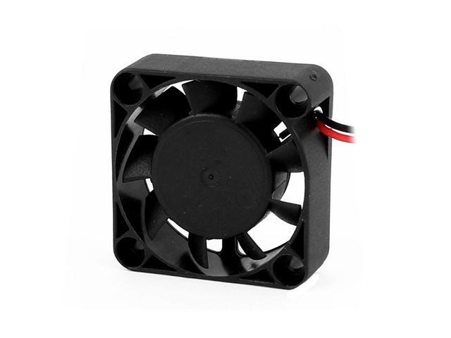a16032500ux0875 2 Piece 40 x 40 x 10 mm 12V 0.07A DC Heat Sink/Extractor Cooling Case Fan Black, 1.57' Width, 1.57' Length
