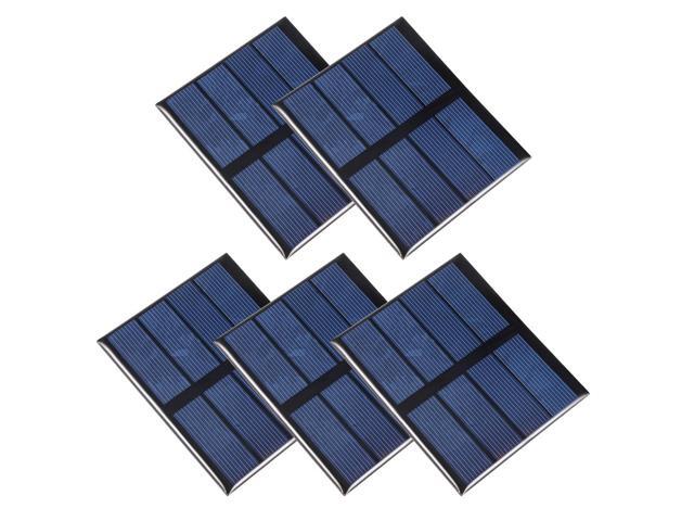5Pcs 0.6W 2V Mini Solar Panel Module DIY Polysilicon for Toys Charger
