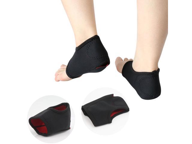 Pair Plantar Fasciitis Heel Arch Support Sleeve Foot Pain Relief Brace Cushion