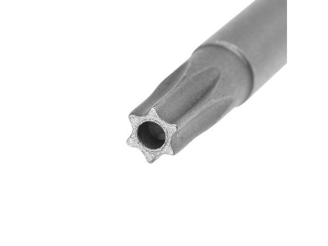 10pcs 75mm 1/4' Hex Shank T20 Magnetic Torx Head Security Screwdriver Bits S2