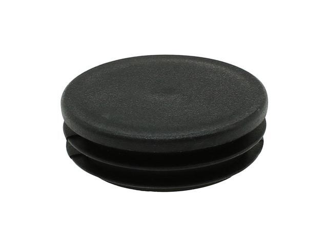 1 7/8' 48mm OD Plastic Round Tube Ribbed Insert Protector, 0.43'-0.51' Inner Dia