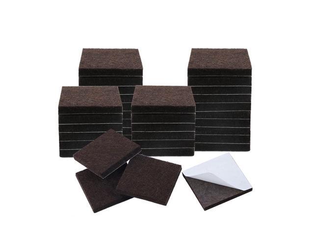 Felt Furniture Pads Square 1' Self Adhesive Anti-scratch Floors Protector 36pcs