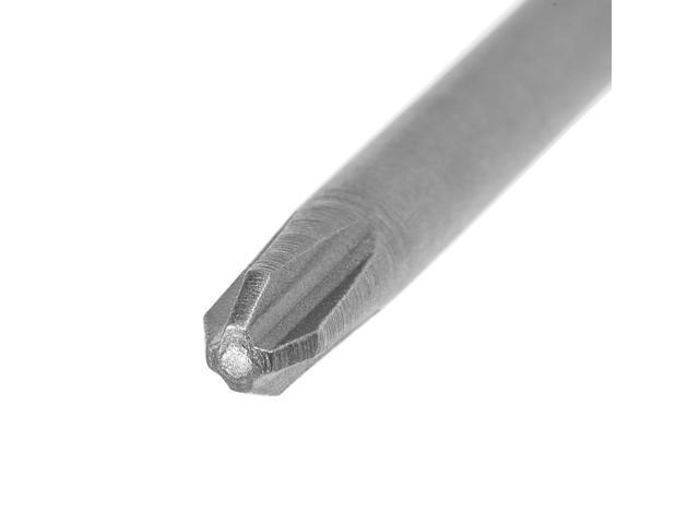 5Pcs 1/4-Inch Hex Shank 75mm Length Phillips 4PH2 Magnetic Screw Driver S2 Screwdriver Bits