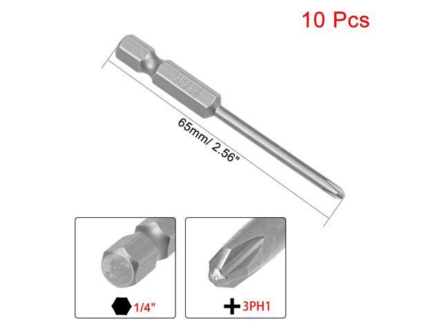 #1 Phillips Screwdriver 8 Inch Round Shaft Non Slip Comfortable Handle